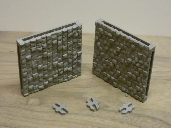 openlock 3 inch tile cobblestone stl