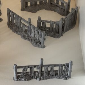 artic fence set unpainted