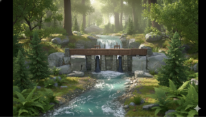 3D Printed Dam 3d printed dam