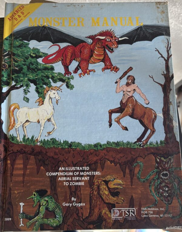 2nd edition advanced dungeons & dragons monster manual