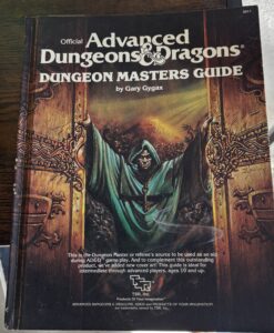 advanced dungeons and dragons 1981 dungeons masters guiide
