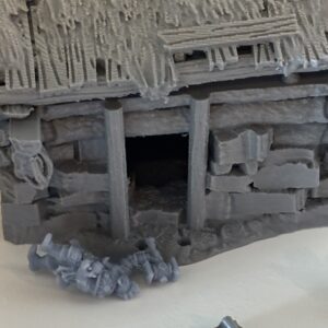 3d printed artic cabin unpainted