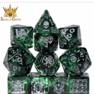 crypt of the necromancer 11 dice set