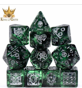 crypt of the necromancer 11 dice set crypt of the necromancer 11 dice set