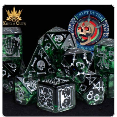 crypt of the necromancer 11 dice set