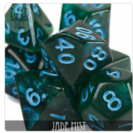 jade mist glitter dice jade mist glitter dice