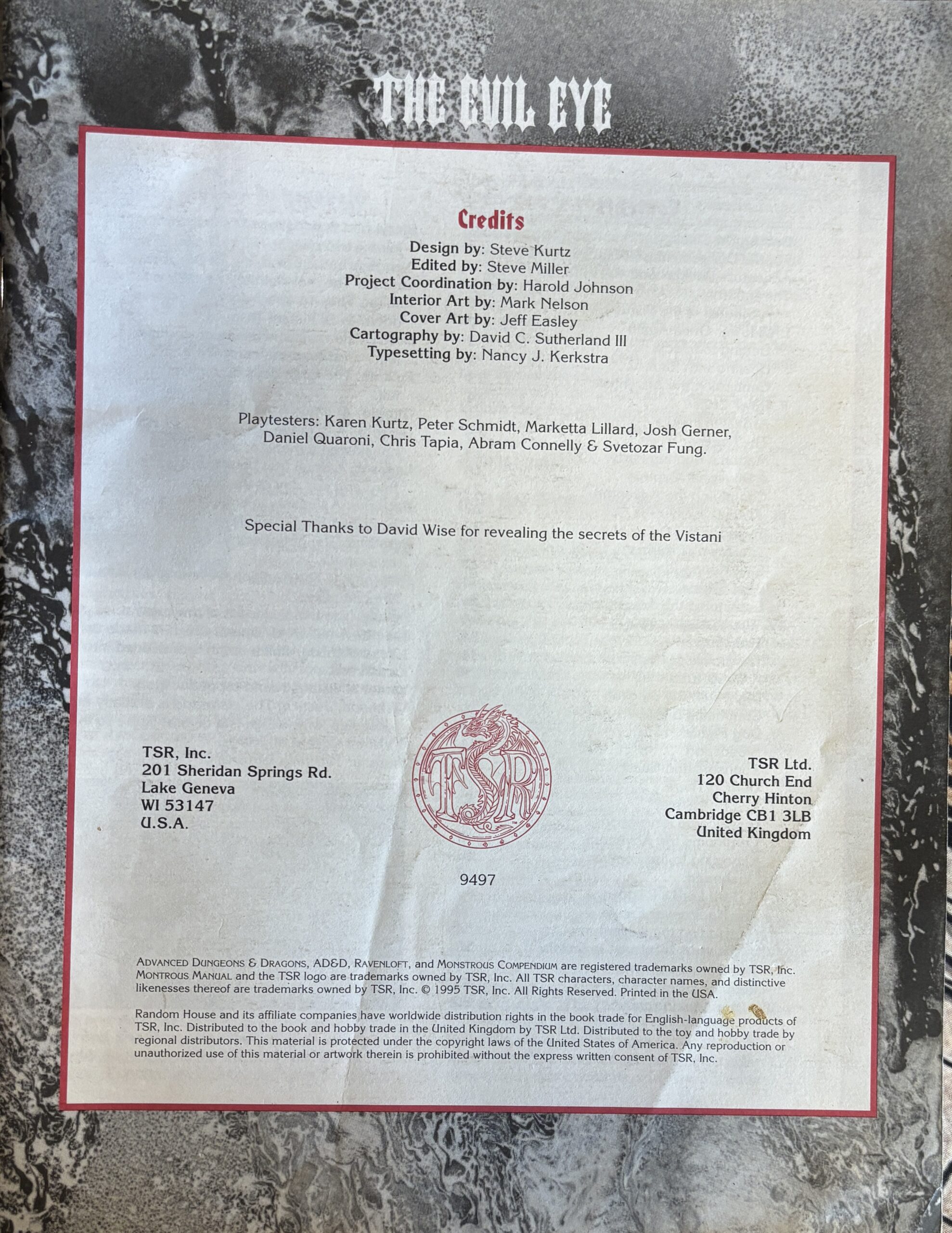 Dungeons & Dragons: Ravenloft Forbidden Lore Advanced Lot - Image 5