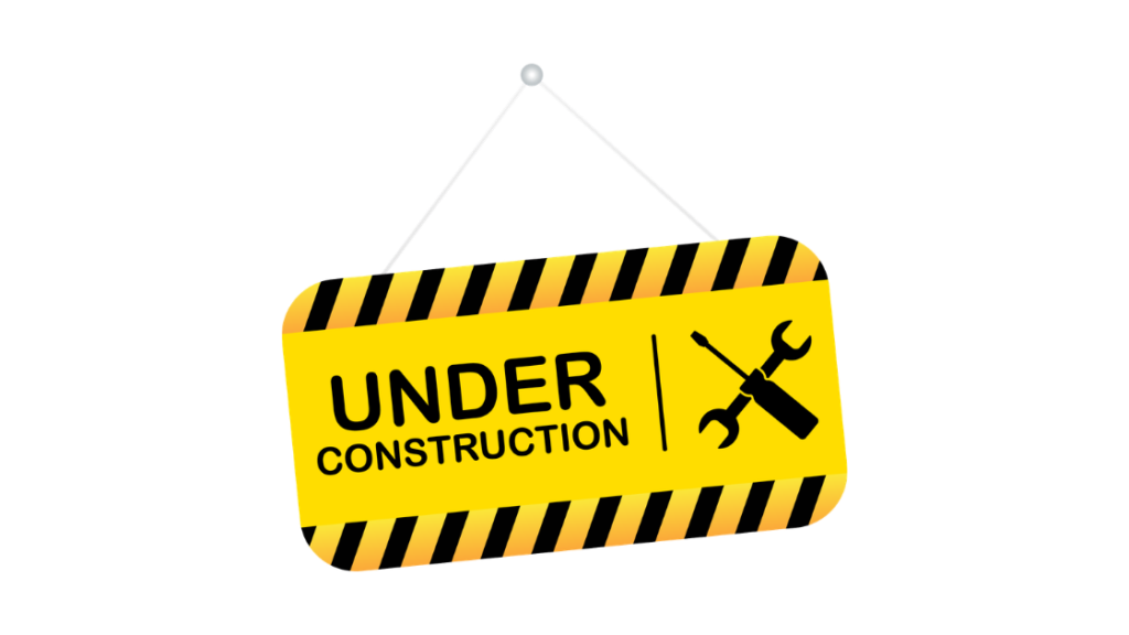 under construction