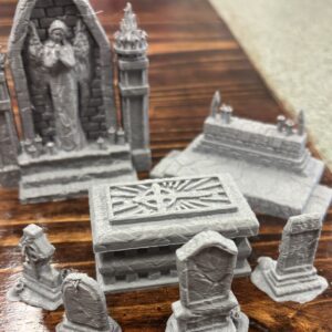 Graveyard set - unpainted