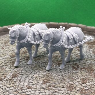 Draft Horse Pair 32mm