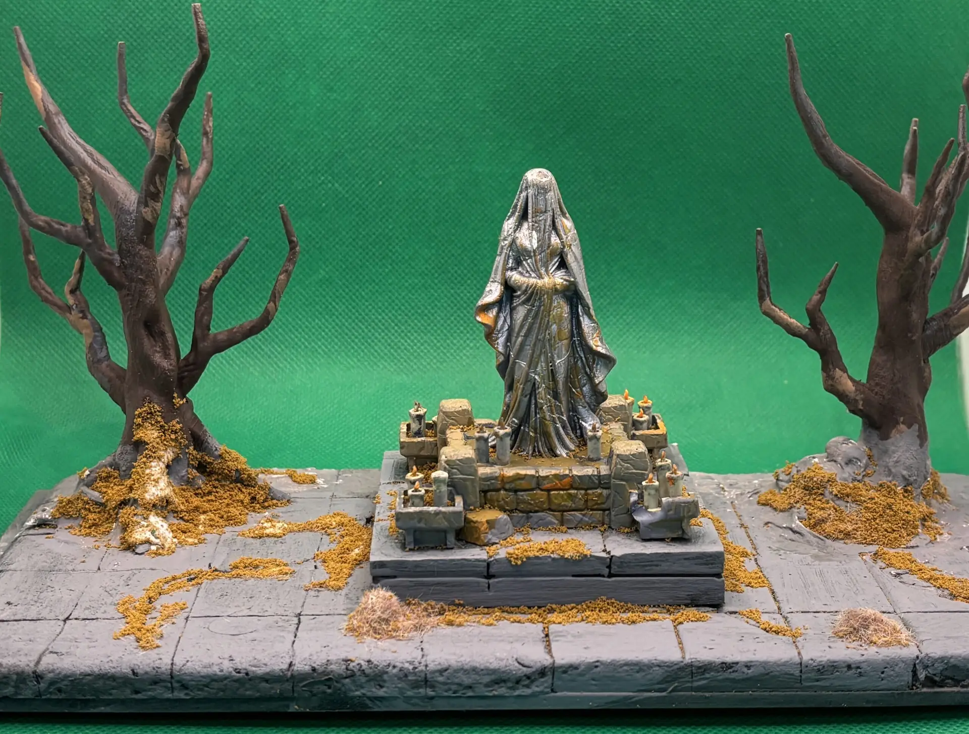 Silver Statue Scatter Terrain